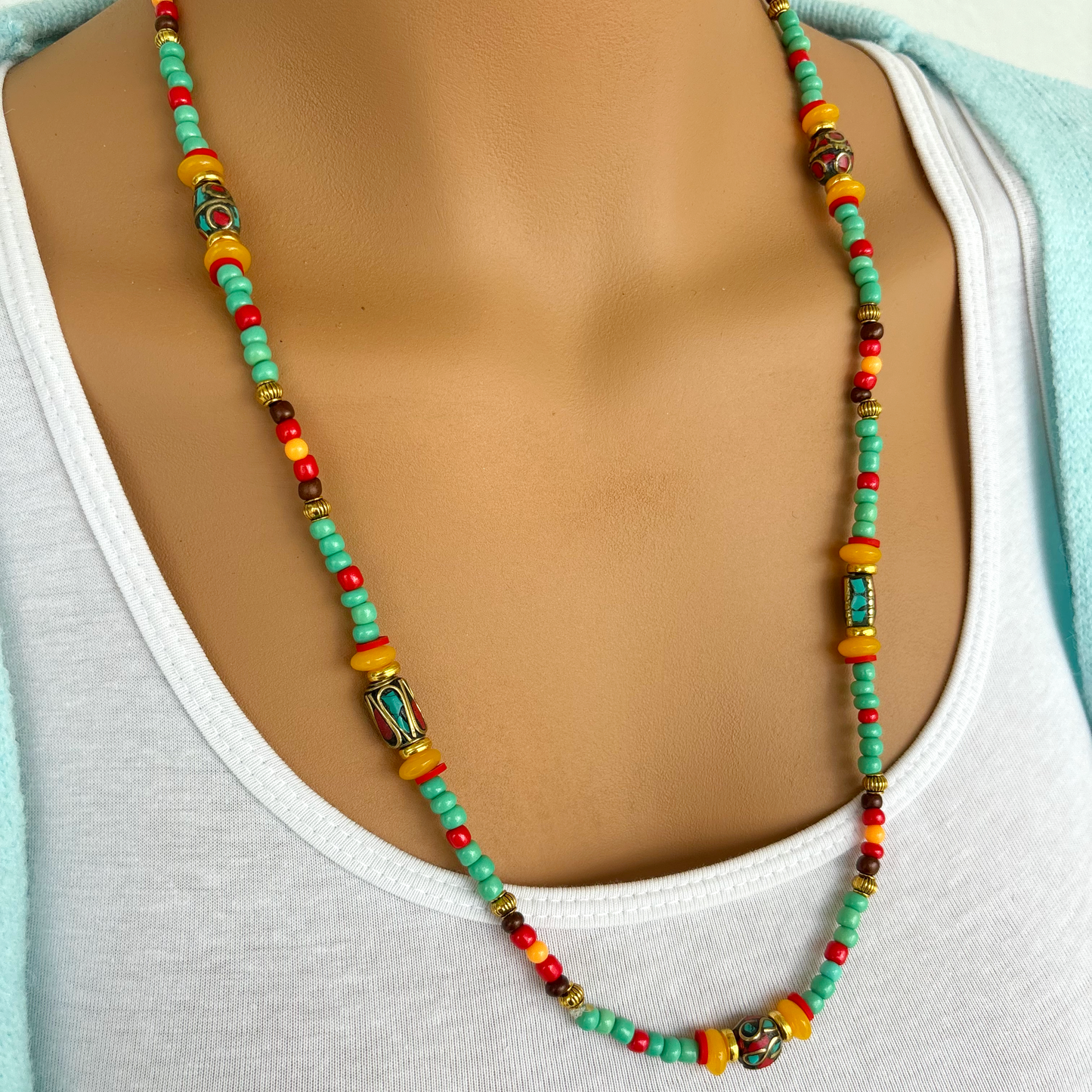 Aura Turquoise Necklace