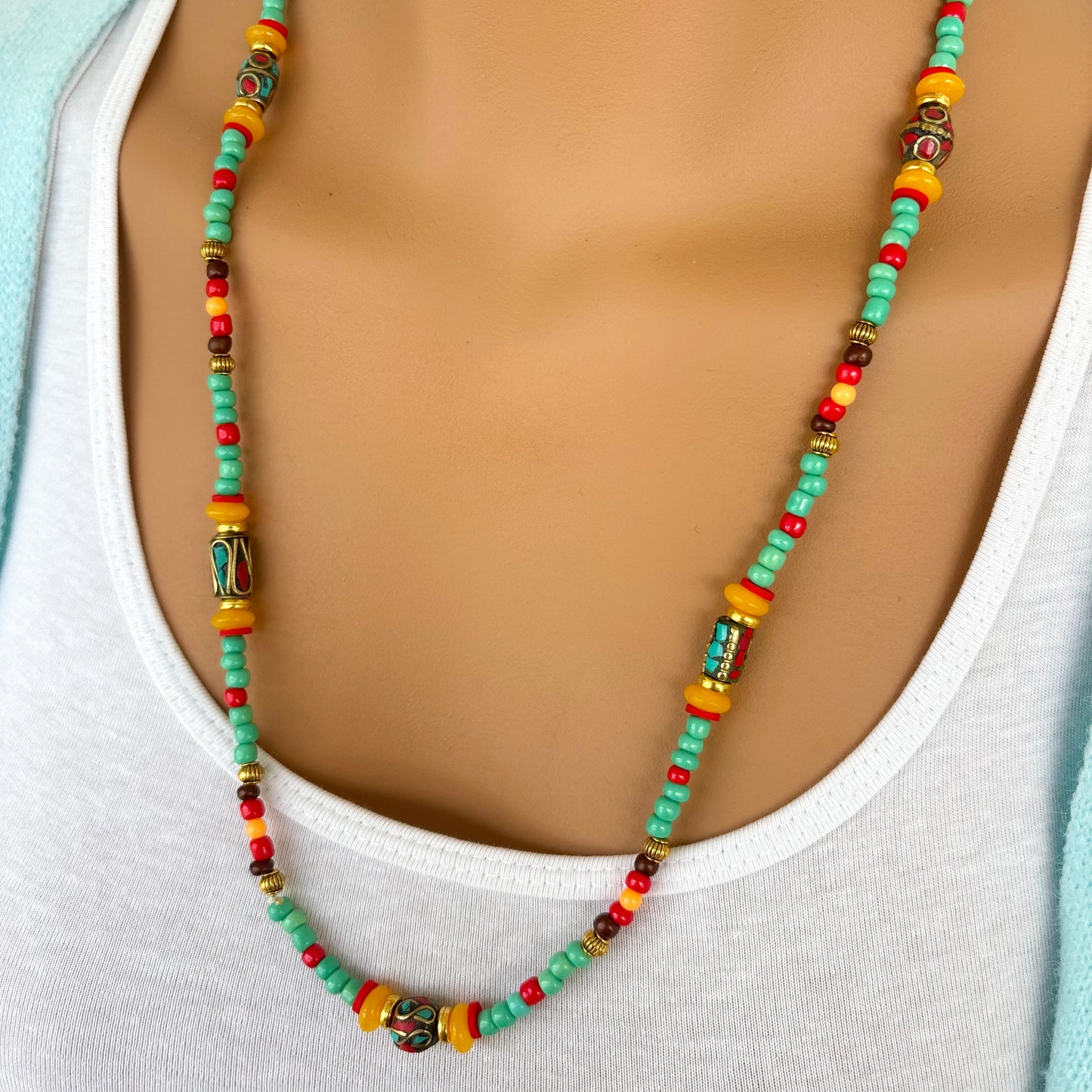 Aura Turquoise Necklace