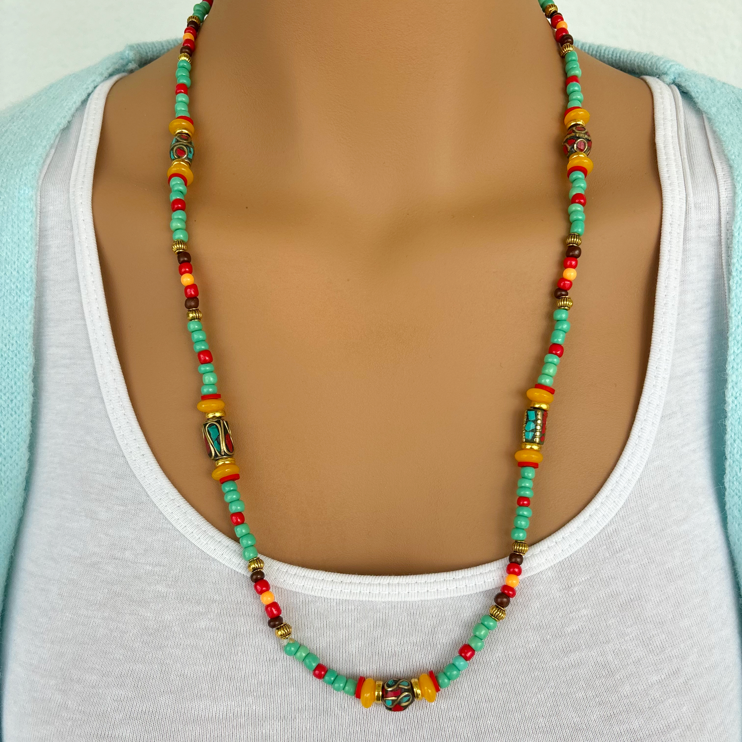 Aura Turquoise Necklace