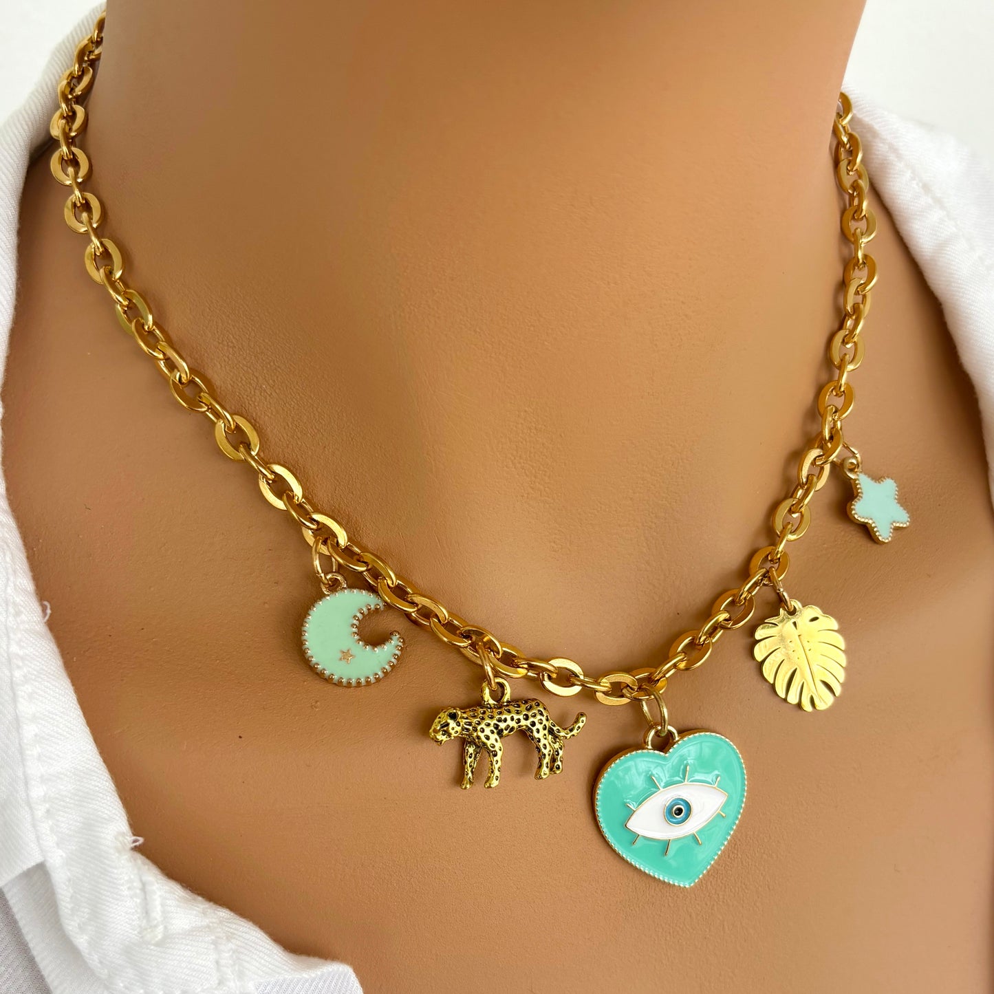 Feline Love Necklace