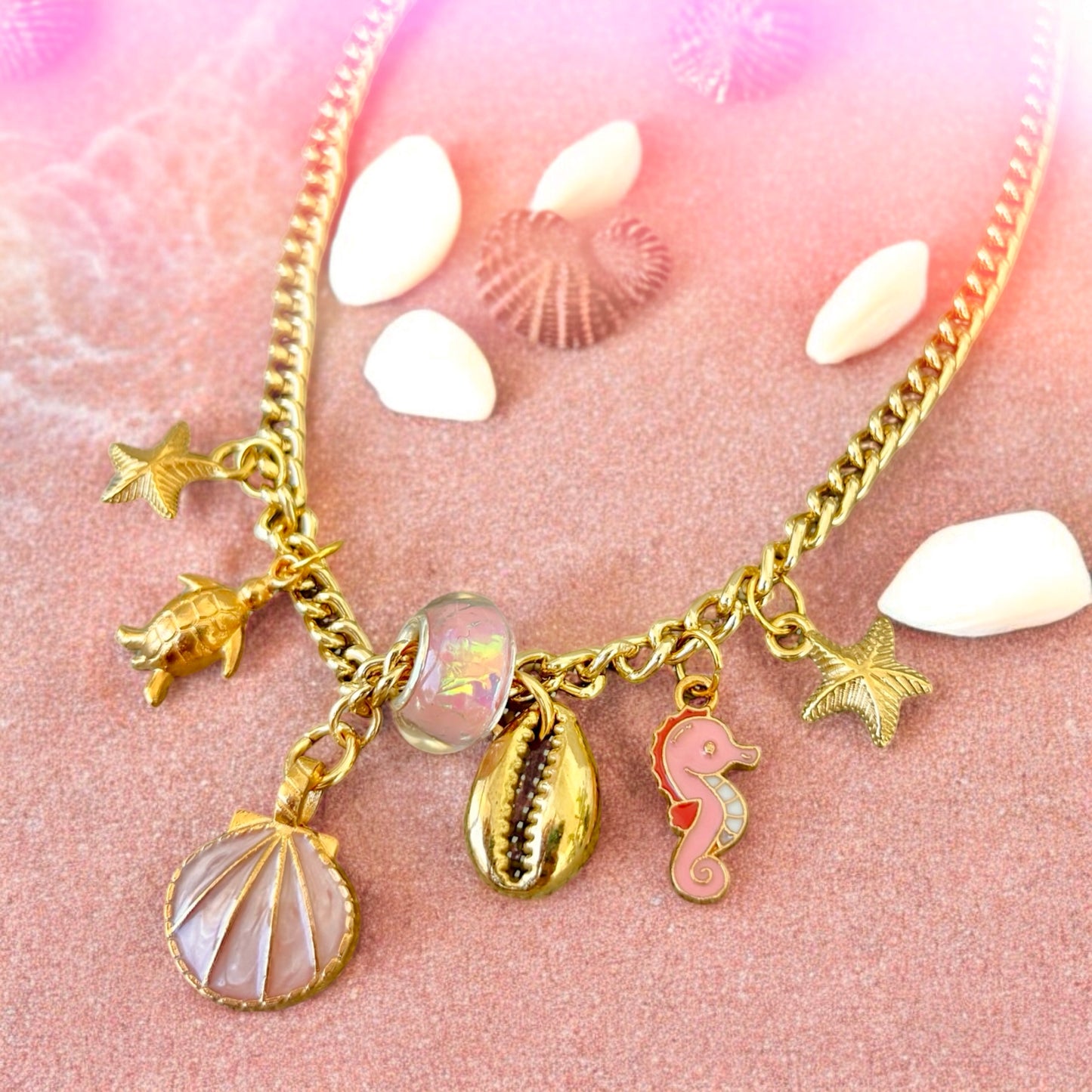 Pink Ocean Necklace