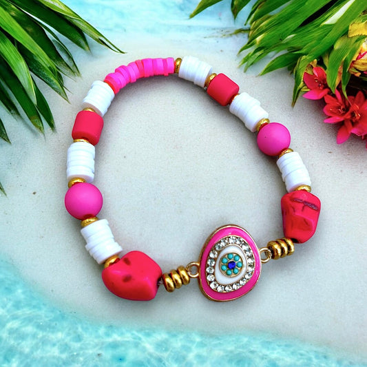 Pulseira Olho Rosa